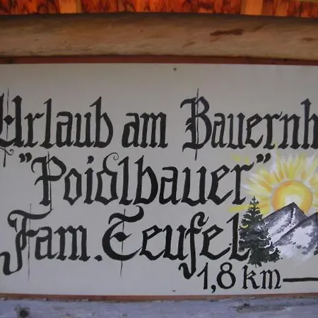 Biobauernhof Poidlbauer Feriegård *