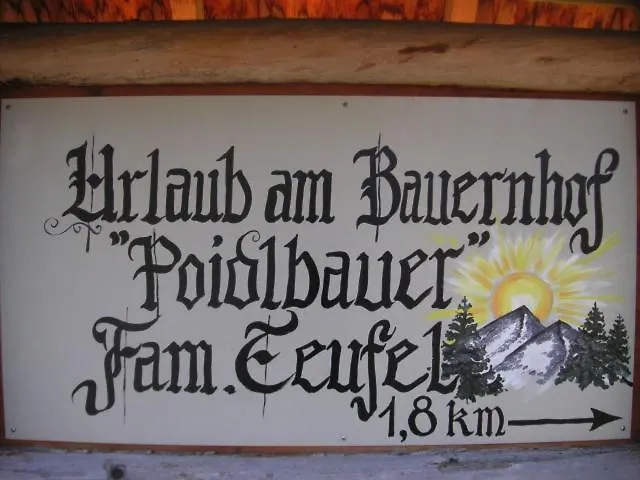 Biobauernhof Poidlbauer Vakantieboerderij *